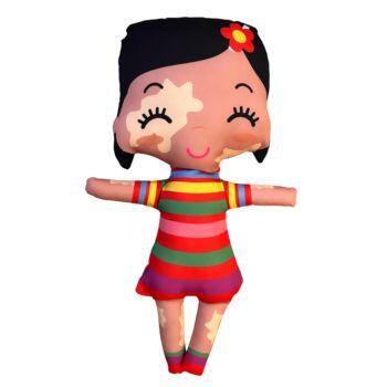 Boneca Inclusao Social Vitiligo 2